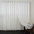 Cortina Guipir Forrada Varal Quarto/Sala 6,00x2,60