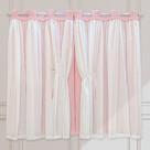 Cortina Idealle Tecido Blackout Voal Premium 2,00x1,70m Corta Luz Luxo - Rosa - 100% Poliéster Cortina Idealle Tecido Blackout Voal Premium 2,00x1,70m Corta Luz Luxo - Rosa - 100% Poliéster