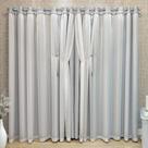 Cortina Idealle Tecido Blackout Voal Premium 4,00x2,70m Corta Luz Luxo Varão 4M - Gelo - 100% Poliéster Cortina Idealle Tecido Blackout Voal Premium 4,00x2,70m Corta Luz Luxo Varão 4M - Gelo - 100% Poliéster