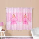 Cortina Infantil 2,00x1,50 Estampa Bebê Quarto Duquesa Rosa