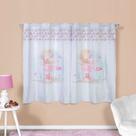 Cortina Infantil 2,00x1,50 Estampa Bebê Quarto Ursinha Love