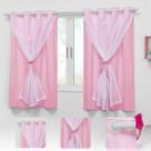Cortina Infantil Para Quarto Bebê 2,20X1,30 Menina Teen