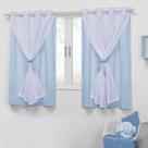 Cortina Infantil Para Quarto Bebê 2,20X1,30 Menino Teen