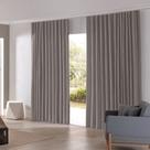 Cortina Inove Corta Luz de Tecido Blend Trilho Suisso 6,60x2,80m Taupe - Bella Janela Cortina Inove Corta Luz de Tecido Blend Trilho Suisso 6,60x2,80m Taupe - Bella Janela
