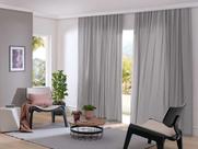 Cortina Inove Duplex 5,40x2,80 Bruxelas/Taupe Bella Janela