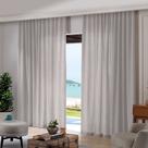 Cortina Inove Duplex Mônaco para Trilho Suisso 5,40 x 3,00m Alumínio - Bella Janela