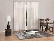 Cortina Inove Duplex Mônaco para Trilho Suisso 6,60x2,80 Areia - Bella Janela