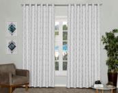 Cortina Jacquard 4,00m X 2,70m Semi Blackout Sala Quarto