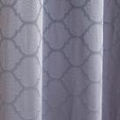 Cortina Jacquard Corta Luz Sala Quarto Apartamento Desenho Alto Relevo Moderno Estampado