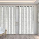 Cortina Jacquard Sala Quarto E Cozinha 2,00m X 1,30m Jacar Tecido
