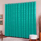 Cortina Jacquard Sala Quarto E Cozinha 2,80m X 1,70m Jacar