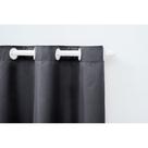 Cortina jasmim para quarto e sala 2,80x1,40m 19207 preto