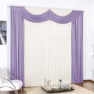 Cortina Jéssica Bando Franzido 3,00m x 2,80m - Elegância em Malha Gel para Ambientes Refinados