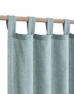 Cortina KOUFALL Aqua Green 160x160 cm de linho semitransparente
