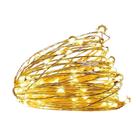 Cortina Led 480 Led Fio De Fada Branco Quente 3x3m Bivolt Florarte