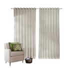 Cortina Leve com Forro Voil 400 X 250 Cm Geórgia