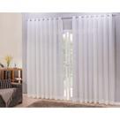 Cortina Linho 6,00x2,80m para Varão Simples Poliéster Palha Ludatex Cortina Linho 6,00x2,80m para Varão Simples Poliéster Palha Ludatex
