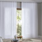Cortina Linho Wave para Trilho Suisso 2,60x2,50m Branco - Cortina Cortina