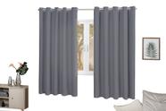 Cortina Lisa Corta Luz Ilhós cromado 5,00x1,60 Cortina Lisa Corta Luz Ilhós cromado 5,00x1,60