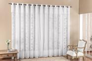 Cortina Luna Renda Para Quarto Sala Escritório 2,00m X 2,50m
