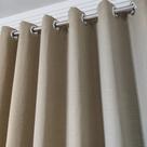 Cortina Luxuosa Voil Linho Com Forro Microfibra 2,00x2,40