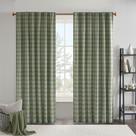 Cortina Madison Park Anaheim Cabin Xadrez 50x108cm Verde Cortina Madison Park Anaheim Cabin Xadrez 50x108cm Verde