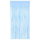 Cortina Metalizada Azul Claro 1 X 2 M Un - Art Lille