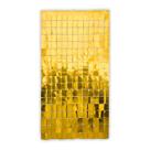 Cortina Metalizada Quadriculada Holográfica - 1x2m