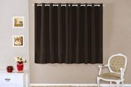 Cortina microfibra 2,00m x 1,60m - tabaco