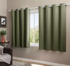 Cortina Multi-Fácil Gifran Blackout com Voil 2,80 X 1,60 Verde Oliva
