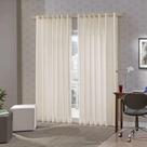 Cortina Nia Voil Duplex 560x270 Marfim - Elegante e Sofisticada