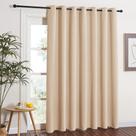 Cortina NICETOWN Extra Wide Patio Door Biscotti Beige 250x213cm