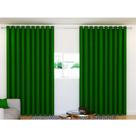 Cortina Oxford 3,00 x 2,50 Para Sala Quarto Escritório Inibe a Claridade Cor:Verde Bandeira