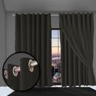 cortina par apartamento blackout Bruna 5,50 x 2,30 branc cortina par apartamento blackout Bruna 5,50 x 2,30 branc