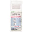 Cortina para Box Banheiro 1,8m com 12 Ganchos Antimofo
