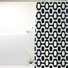 Cortina Para Box Banheiro Antimofo Poliéster 198x180cm