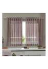 Cortina para Cozinha Donna 280x130 cm Renda Color Rose