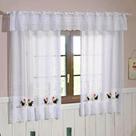 Cortina para Cozinha Renda 2,00x1,20m c/ Bandô - Interlar
