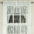 Cortina para Cozinha Sweet Home Collection Songbird Ivory