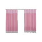 Cortina para janela quarto de bebê 2.80x1.60m menina Rose