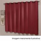 Cortina para Sala 2,40x1,60 m Unica Microfibra Malbec Cortina para Sala 2,40x1,60 m Unica Microfibra Malbec