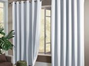Cortina para Sala Blackout Classique 2,00 x 1,80 m Gelo Sultan Cortina para Sala Blackout Classique 2,00 x 1,80 m Gelo Sultan