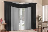 Cortina Para Sala E Quarto Grande 4,00 X 2,50 Malha Para Varão Simples - Alana Cortina Para Sala E Quarto Grande 4,00 X 2,50 Malha Para Varão Simples - Alana