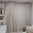Cortina Para Sala E Quarto Trilho Suíço Duplo Linho+blackout 6,00x2,70