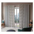 Cortina Para Sala Estampada Quênia 4,00 x 2,50m Fendi Sultan