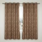 Cortina Para Sala Jacquard 2m x1,30m Qcasa Para Sala Quarto e Apartamento Com Ilhós Cromado