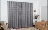 Cortina Para Sala ou Quarto Jacquard 3,50m x 2,60m
