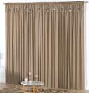 Cortina Para Sala Ou Quarto Malibú De 2m Cores Variadas Cor Avelã