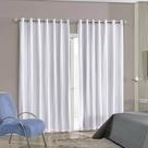 Cortina para Sala / Quarto Duplex Lisa 4,2m x 2,5m - Bella Janela