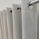 Cortina Para Sala Quarto Voil Gaze De Linho Com Forro Blecaute Blackout 3,00x1,50